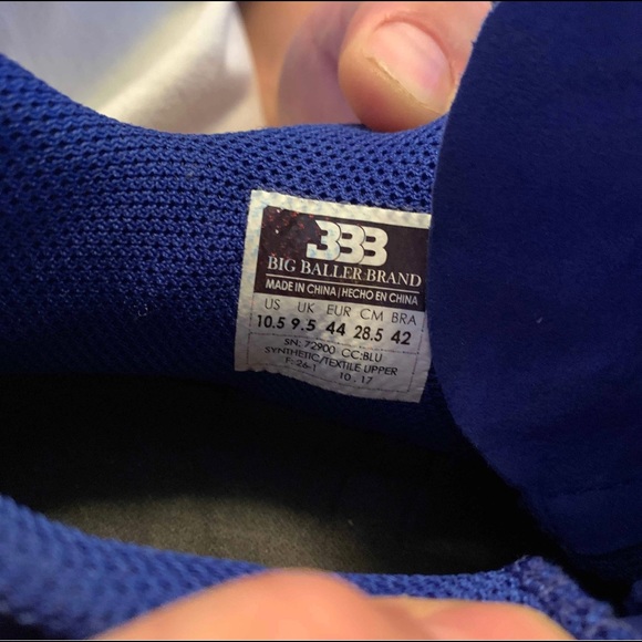 Zo2 Prime Remix ‘Independence Day Blue. Lonzo Ball - Picture 7 of 11